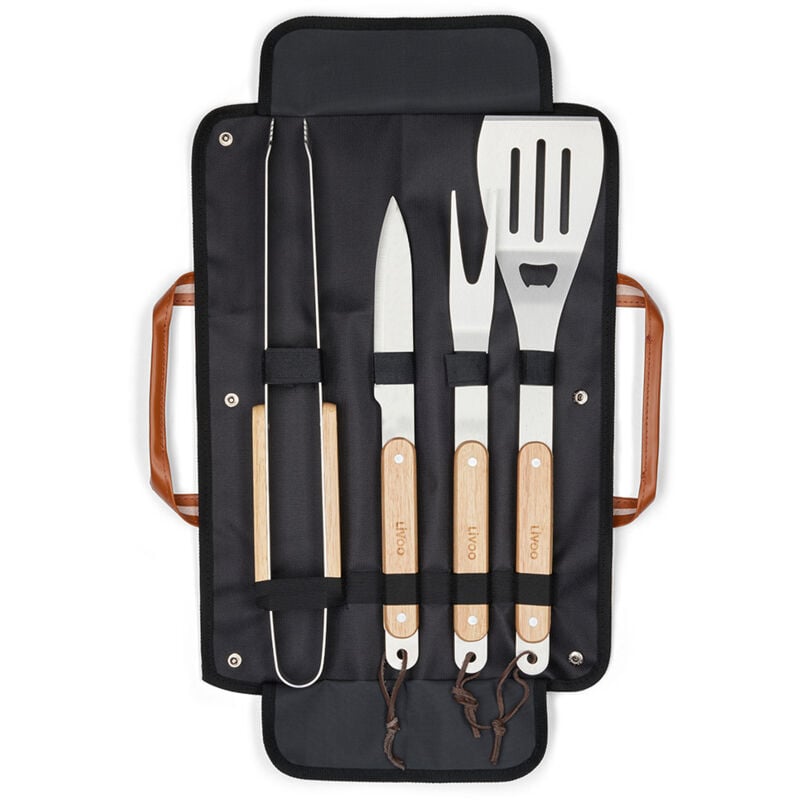 Livoo - Set de 4 accessoires pour barbecue GS162