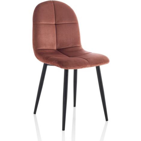 Set de 4 Chaises BLAIR rose antique