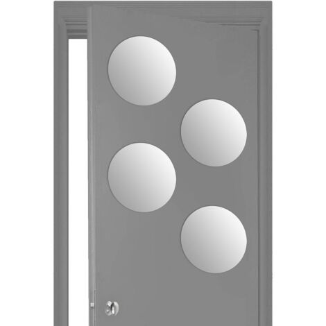 Set de 4 espejos redondos adhesivos 30x30 - 5five