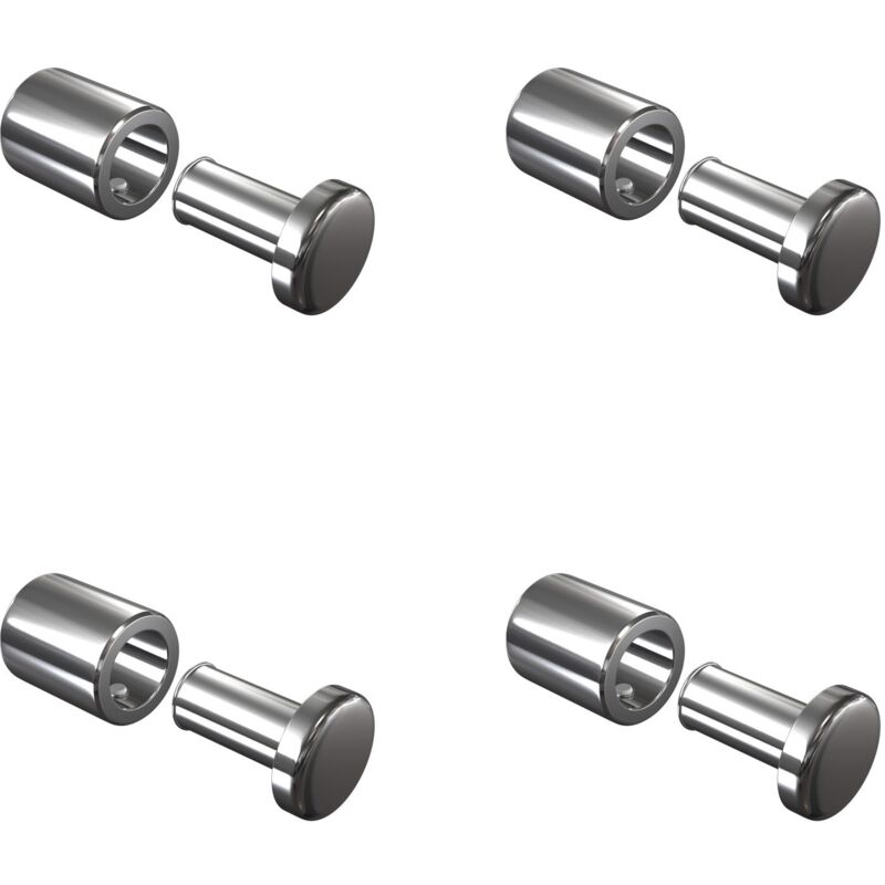 Lot 4 fixation murale percée FIXP2