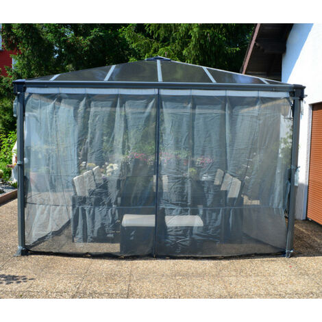 Set de 4 moustiquaires pour tonnelle - Palram - 704370