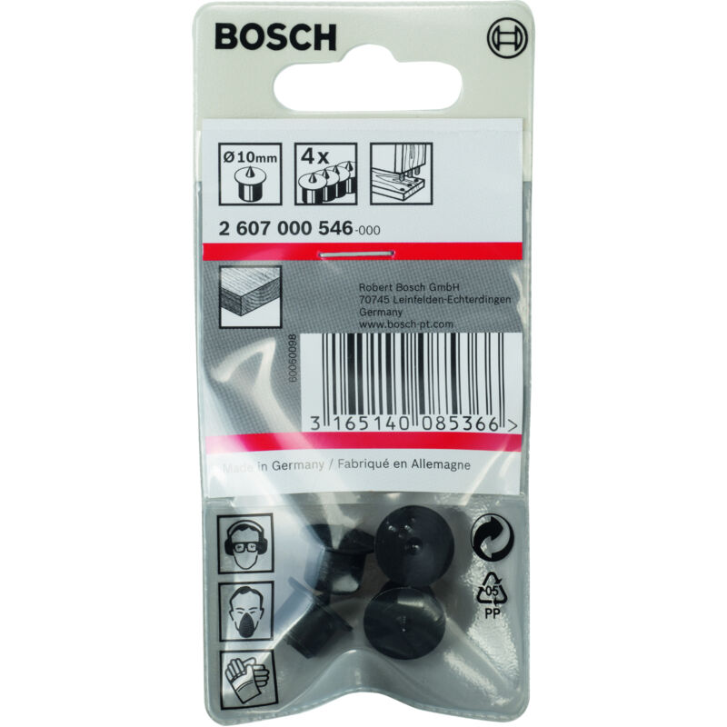

2607000546 Posicionador de tacos 10mm: 4 uds - Bosch