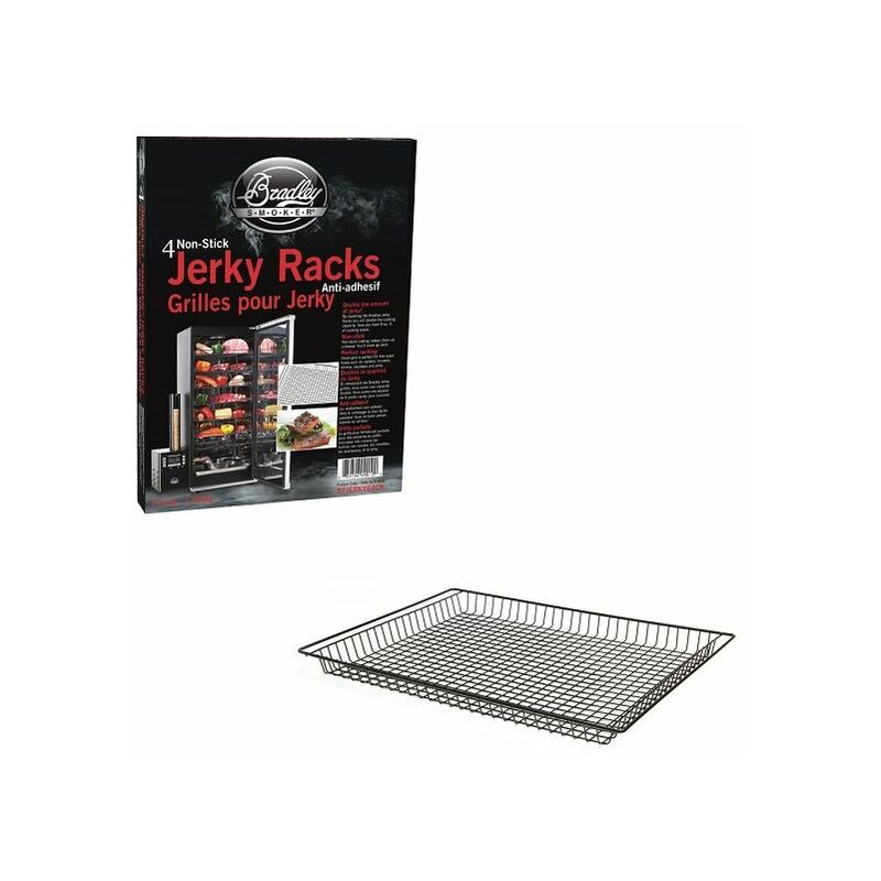 Bradley Smoker - Set de 4 Racks supplémentaires anti-adhésifs pour fumoir