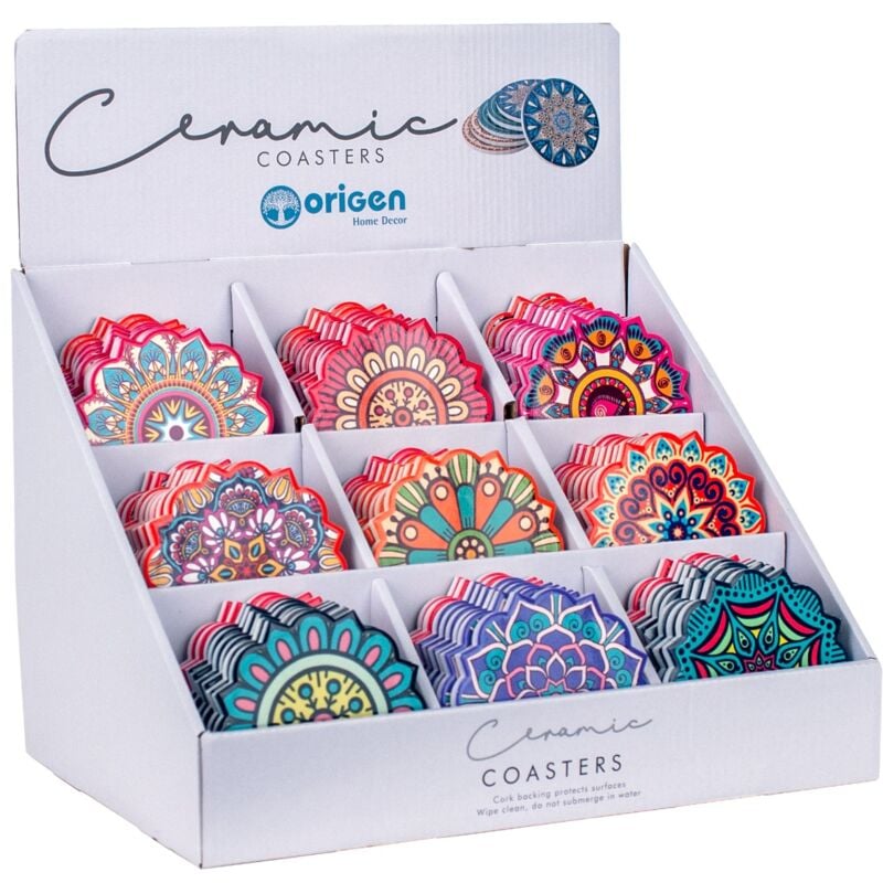 Zen Et Ethnique - Signes Grimalt Posts de cuisine Setavas multicolore set Sevass 11x11x1cm 22519