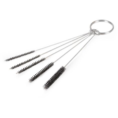Set de 5 cepillos para limpiar aerógrafos Juego de accesorios de limpieza para aerografía