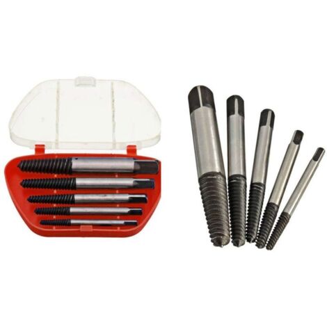 Set de 5 embouts extracteurs de vis cassées de 3 à 19 mm