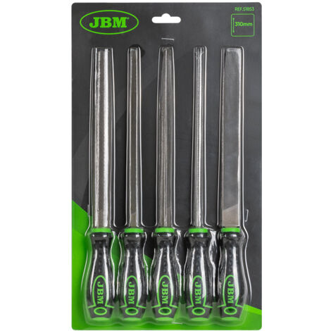 Set de 5 limas de acero JBM 51853