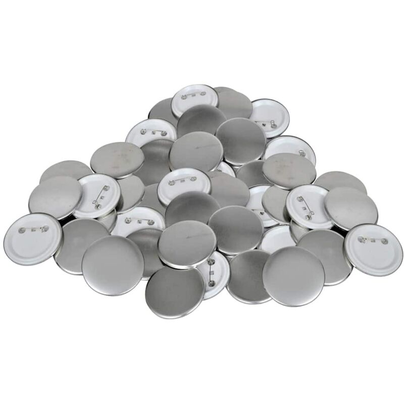 Chapas 500 unidades 25 mm Vidaxl