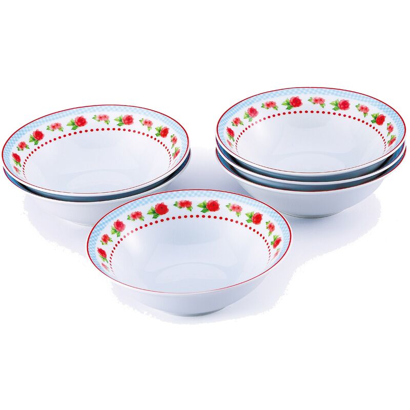 

Set De 6 Bols De PORCELANA Ø14 cms.