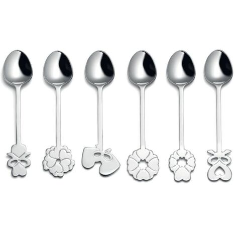 Set de 6 cucharillas Love Guzzini