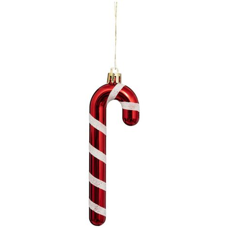 Set de 6 figuras de azúcar de cebada 14cm plástico - Feeric lights & christmas
