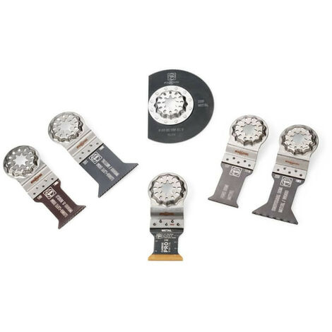 Set de 6 lames de scie pour le travail du métal - FEIN 35222967020