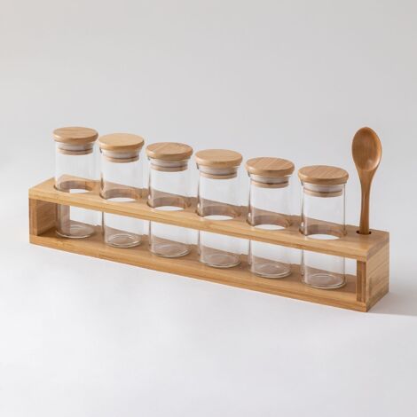 Set de 6 Tarros de Especias con Cuchara (Ø4,8 cm) Seyne SKLUM             