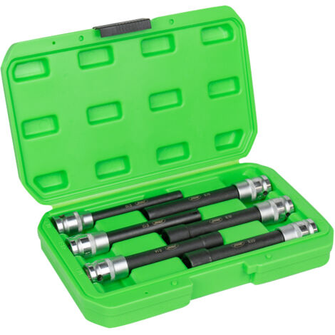 SET DE 6 VASOS 1/2" TORX TIPO E EXTRA LARGOS JBM 53915