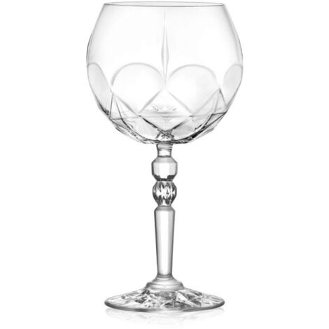 Set de 6 verres à Gin Tonic en verre transparent