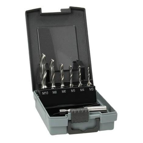 Set de 7 forets combinés M3/M4/M5/M6/M8/M10 HIKOKI 780139