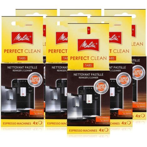 Set de 7 pastillas limpiadoras 4 x 1,8 g para cafetera MELITTA 6762481