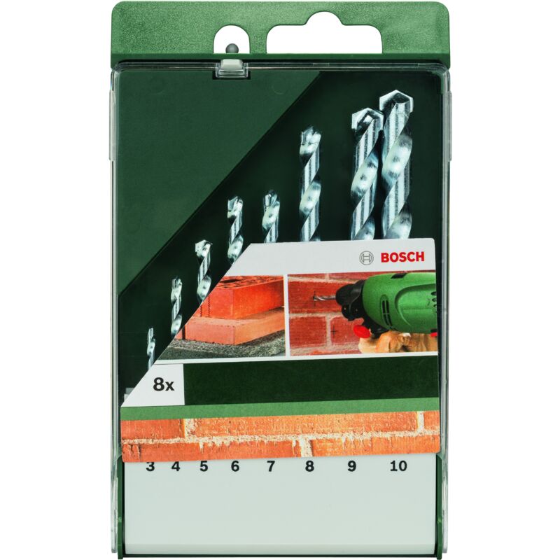 

BOSCH 2609255462 Broca piedra: Set 8 uds: DIY