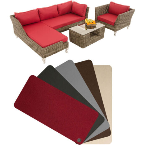 Set de 8 housses pour les meubles Moss Rouge rubis