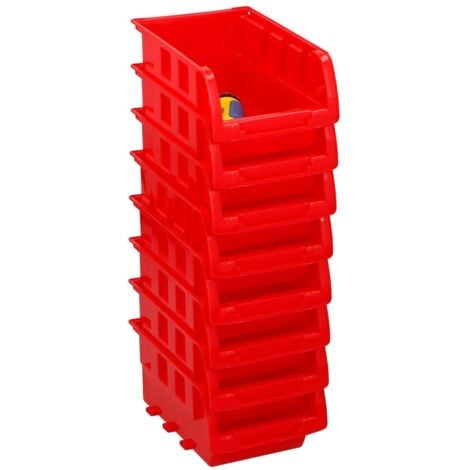 Set de 8 mini gavetas apilables, 12x10cm  08171