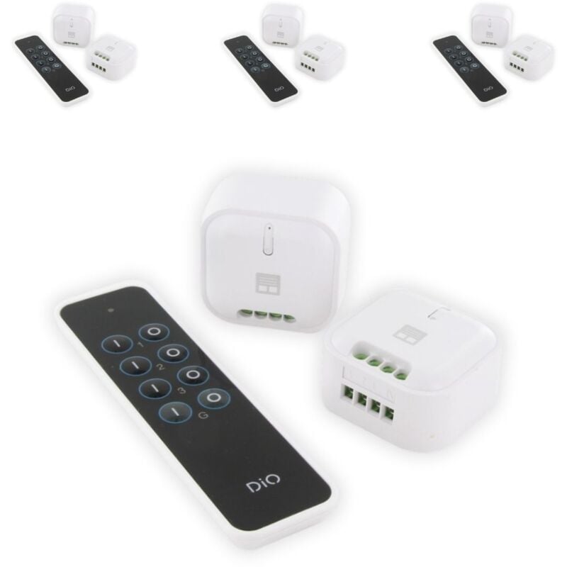 Set de 8 modules pour volets + télécommande - 500W - Chacon