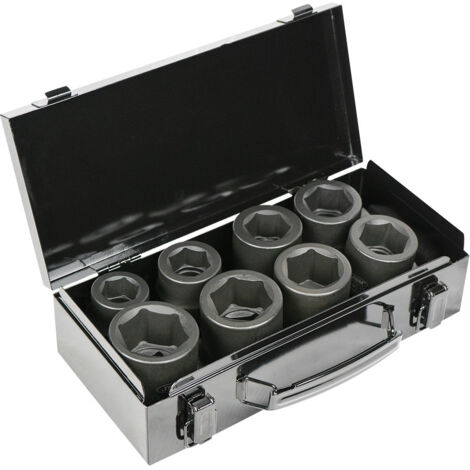 Set de 8 vasos de impacto de 1"  JBM52348