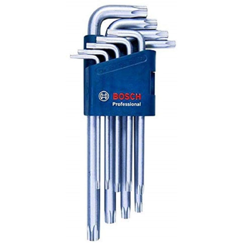 

Bosch - 1600A01TH4 Juego de llaves Allen Torx (9 uds.)