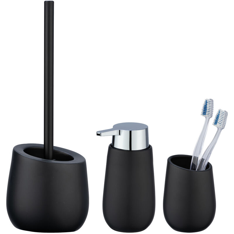 

Set de accesorios de baño Badi negro