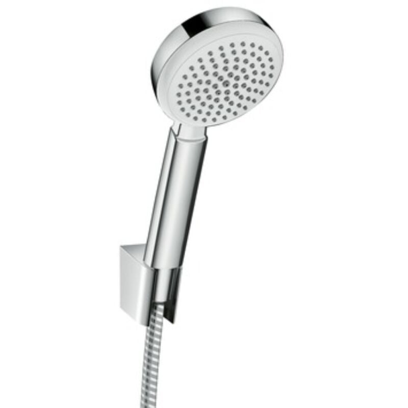 Hansgrohe - Pommeau de douche MyClub EcoSmart + flexible + support chromé