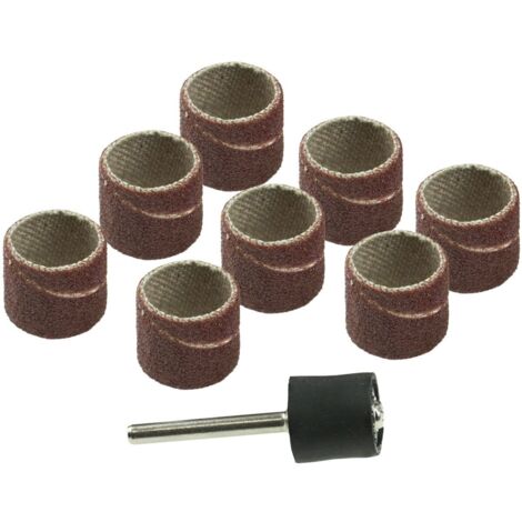 Set de bandas de lijar Dedra 08t601 grano K60 K120 9 piezas