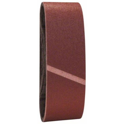 Set de bandes abrasives Bosch Accessories 2607017156 Grain 60, 80, 100 (L x l) 457 mm x 75 mm 1 set