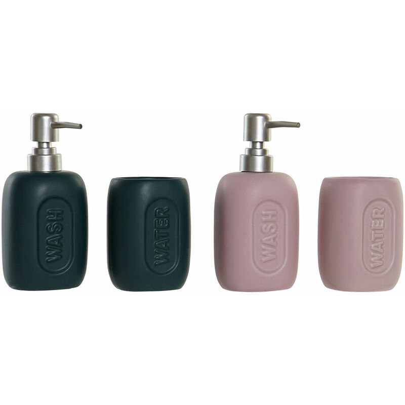 

Set de Baño DKD Home Decor ABS Gres (2 pcs)