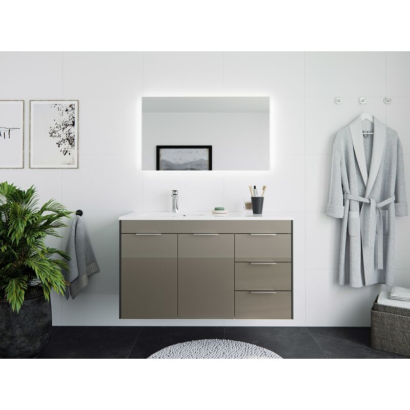 

Set de baño Madeira izquierda 2pzs espejo LED Cubanita