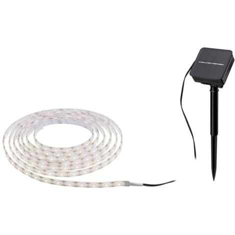 Set de base bandeau LED Paulmann 78896 0.3 W blanc chaud noir