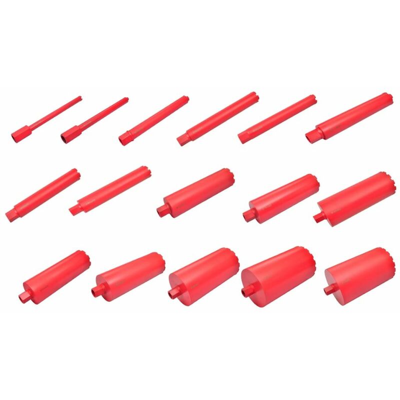 

Set de brocas de diamante para perforacion en seco / humedo
