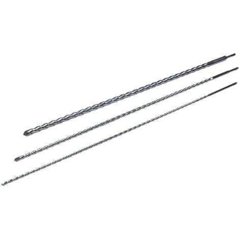 BRÜDER MANNESMANN Set de brocas de martillo SDS-Plus 3uds. 100cm 50103 vidaXL339947