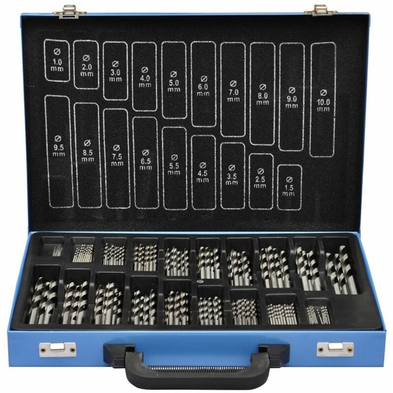 

BHD - Set De Brocas En Caja Metal (170 Piezas) HSS EC