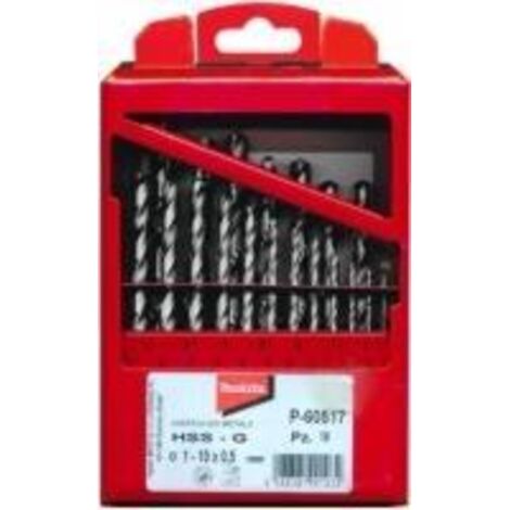 Set de Brocas HSS-G para Metal, 25 Piezas, Alta Calidad para Perforar Acero, Hierro y Aluminio, Resistencia al Desgaste