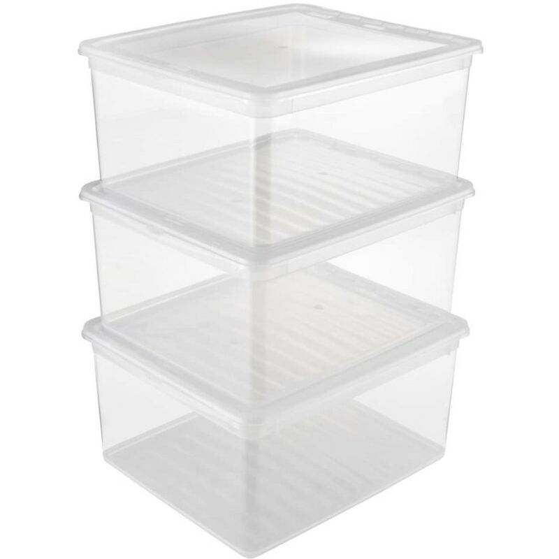 

Set de Cajas Organizadoras Apilables (Reacondicionado D)