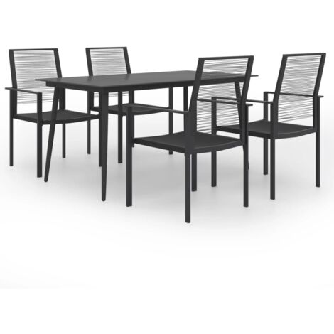 Set de cena de jardín de 5 pcs