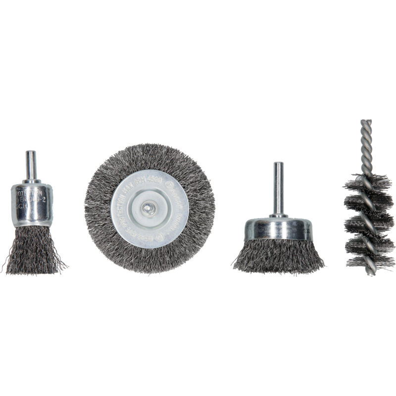 

BOSCH 2609256553 Set de 4 cepillos de alambre: DIY