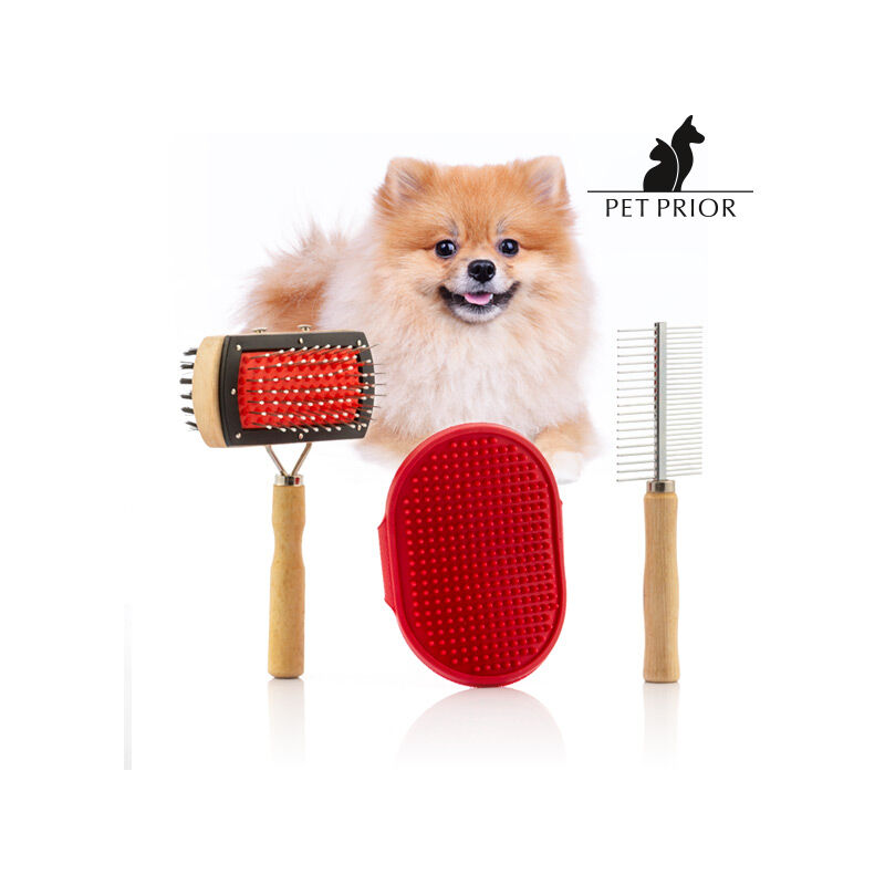 

BHD - Set de Cepillos para Perros Collection Pet Prior (3 Piezas)