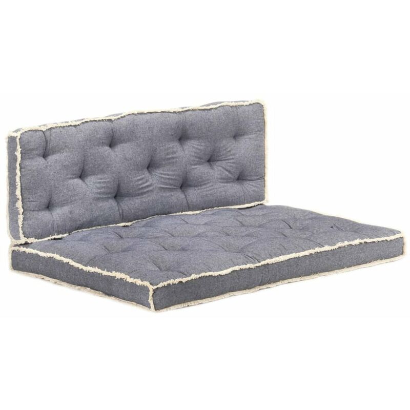 

Set de cojines para sofa de palets 2 piezas azul