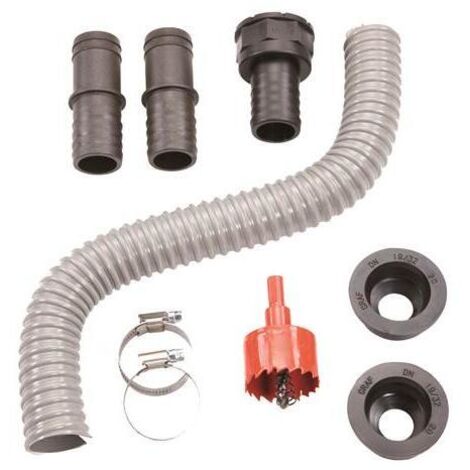 Set de conectores para unión de depósitos Flex-Comfort 1 1/4 marrón