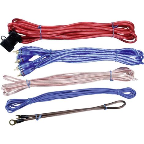 Set de connexion pour ampli HiFi auto Sinustec BCS-600 Y45316