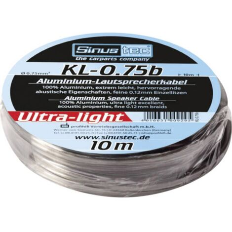 Set de connexion pour ampli HiFi auto Sinustec KL-0,75b Y249201