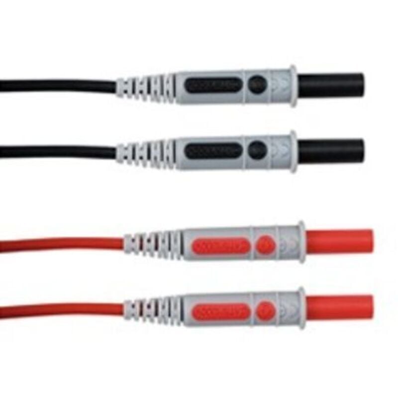 Ensemble de cordons de test isolé Chauvin Arnoux 1.5m cat iv ( Prix pour 1 )