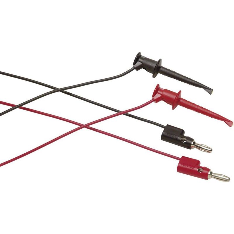 TL940 Set de cordons de mesure pinces crocodile banane mâle 4 mm 0.90 m rouge, noir 1 pc(s) - Fluke