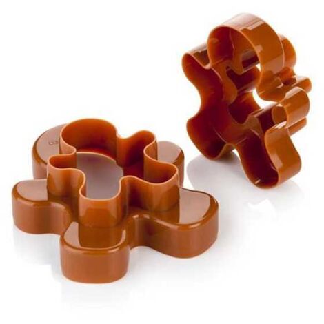 Set de cortadores para galletas Omino Biscotti 2 Delicia Tescoma 630867