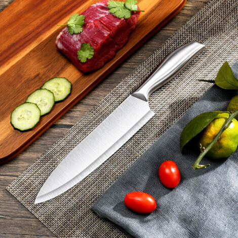 set de couteaux de cuisine en acier inoxydable couteau de chef couteau a emincer couteau a fruits manche creux usage domestique